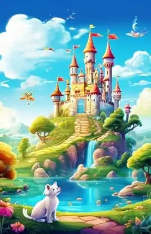 Capa do livro Buddy e Luan – O Reino das 4 Patas (Buddy e Luna – Amigos Magicos em Aventuras Epicas) - Rodrigo Lima