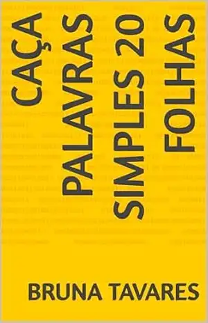 caça palavras simples 20 folhas – Bruna Tavares