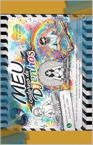 Caderno de Djenhos: Caderno de colorir (Cadernos de Colorir DJC Livro 1) – Luis Gustavo  Coelho