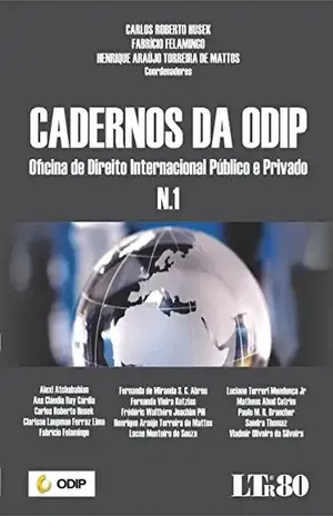 Capa do livro Cadernos da ODIP – N.1 - Carlos Roberto Husek