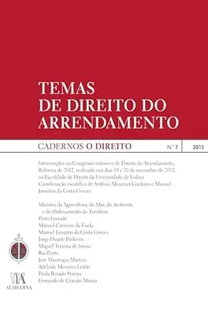 Cadernos O Direito n.º 7 – Temas de Direito do Arrendamento – Jorge Miranda