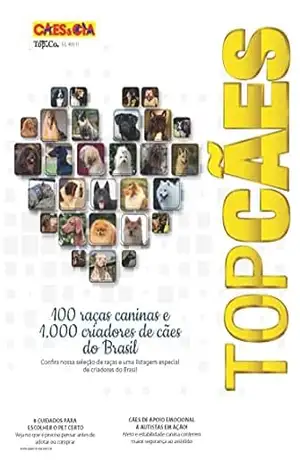 Capa do livro Cães e Cia Ed. 499 – TOP Cães – Anuário de Raças 2022 - Allahil Bolivar Neto Me