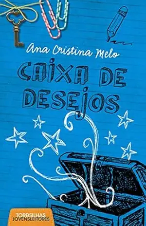 Capa do livro Caixa de desejos - Ana Melo Cristina
