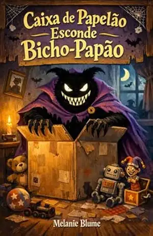 Caixa de papelão esconde bicho–papão – Melanie Blume