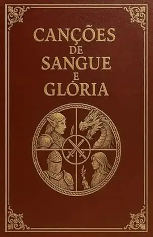Capa do livro Canções de Sangue e Glória - Adson Silva Junior