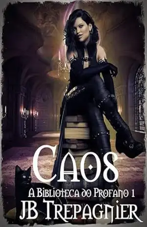 Capa do livro Caos (A Biblioteca do Profano 1) - JB Trepagnier
