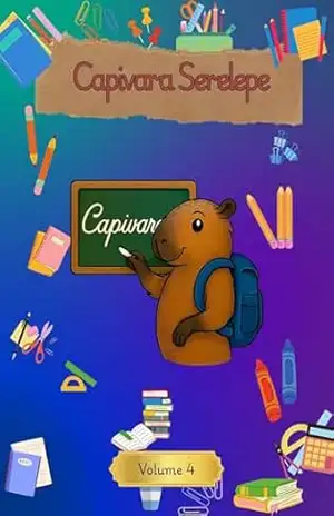 Capivara Serelepe vl. 4– Caligrafia Animal – Isaiala  Fonseca