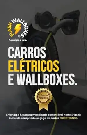 Capa do livro CARROS ELÉTRICOS E WALLBOXES: CARTAS COLECIONÁVEIS - RODOLPHO MACHADO