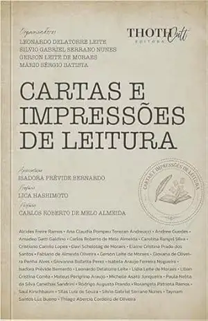 Capa do livro Cartas e Impressões de Leitura - LEONARDO DELATORRE LEITE