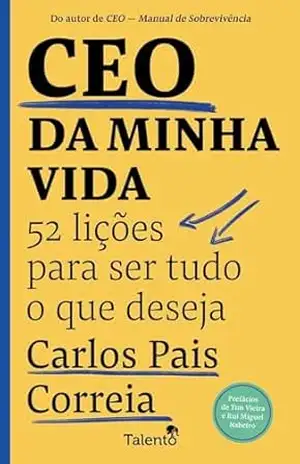 Capa do livro CEO da Minha Vida - Carlos Pais Correia
