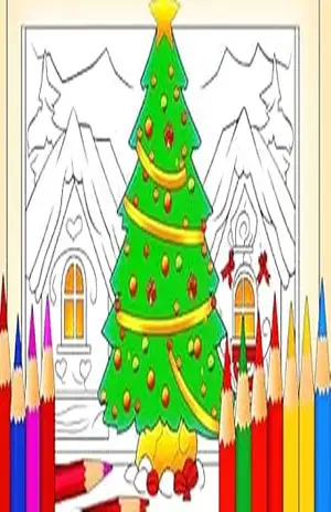 Capa do livro Christmas Colorings books: Christmas Colorings - Tharles  VIEIRA