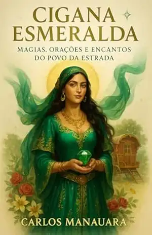Capa do livro Cigana Esmeralda: Magias, Orações e Encantos do Povo da Estrada - Carlos Manauara
