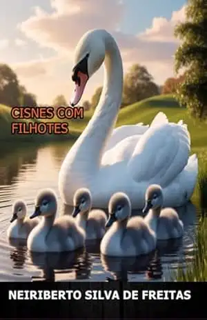 Cisnes Com Filhotes – Neiriberto Silva De Freitas