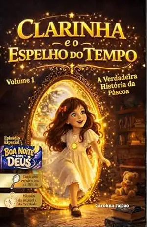 CLARINHA E O ESPELHO DO TEMPO: A VERDADEIRA HISTÓRIA DA PÁSCOA – Carolina Falcão