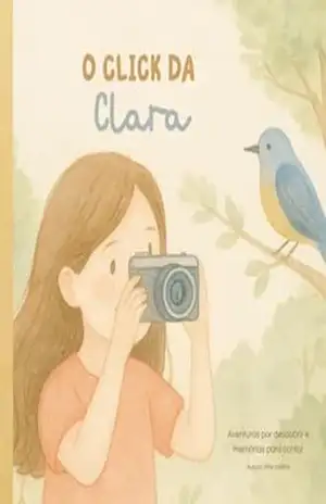 Capa do livro Clicks Da Clara - Rita Valério