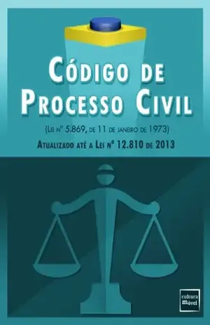 Capa do livro Código de Processo Civil (atualizado até a Lei nº 12.810 de 2013) - Congresso Nacional