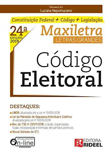 Baixar Código Eleitoral Maxiletra pdf, epub, mobi, eBook