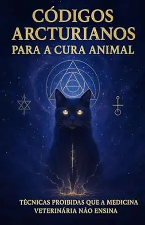 Capa do livro Códigos Arcturianos para a Cura Animal: Técnicas Proibidas de Cura Quântica e Comunicação Espiritual que a Medicina Veterinária Não Ensina - Wendell Bernardes