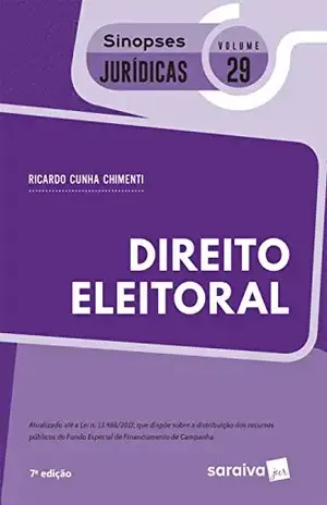 Capa do livro Col. Sinopses Jurídicas 29Direito Eleitoral - Ricardo Cunha Chimenti