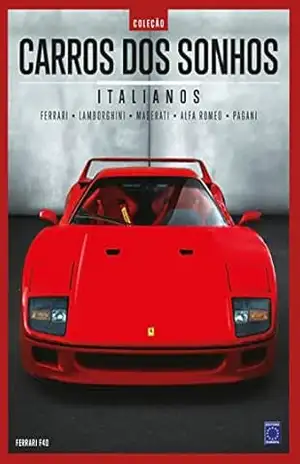 Capa do livro Coleção Carros dos Sonhos – Italianos - Editora Europa