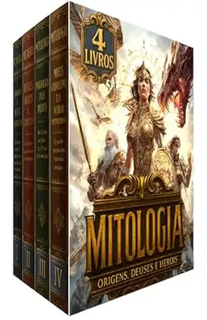 Coleção Mitologia – 4 Livros – Origens, Deuses e Heróis:: Uma Viagem pelas Histórias que Moldaram o Mundo – Biblioteca Quântica