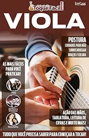 Capa do livro Coleção Toque Fácil Ed. 01 – Viola (EdiCase Publicações) - EdiCase Publicações