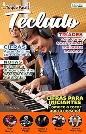 Coleção Toque Fácil Ed. 06 – Teclado – Cifras para Iniciantes (EdiCase Publicações) – EdiCase Publicações