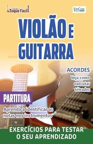 Capa do livro Coleção Toque Fácil Ed. 24 – Violão e Guitarra (EdiCase Digital) - EdiCase Digital