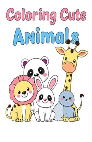 Colorindo Animais Fofos: 25 páginas com bichinhos adoráveis para colorir! – LAELCO DA SILVA