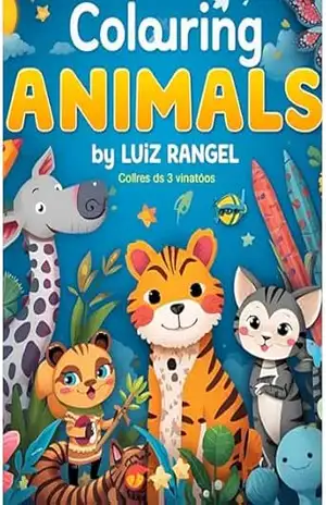 Capa do livro Colorindo Animais - Luiz Rangel
