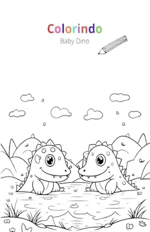 Colorindo Baby Dino – Dino Boy Colorindo Baby Dino – Dino Boy