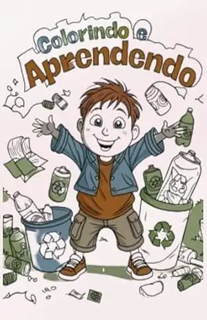 Capa do livro Colorindo e Aprendendo: colorir - Dario  Moraes