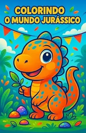 Colorindo o Mundo jurássico: Dinossauros - John David  Lemos