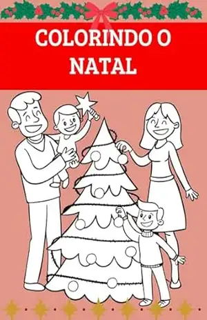 Capa do livro COLORINDO O NATAL - Helder Lima