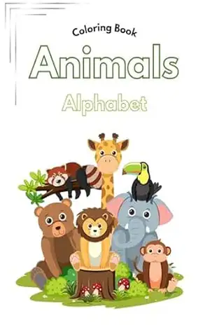 colorir alfabeto e animais: color pages – viviane peretti