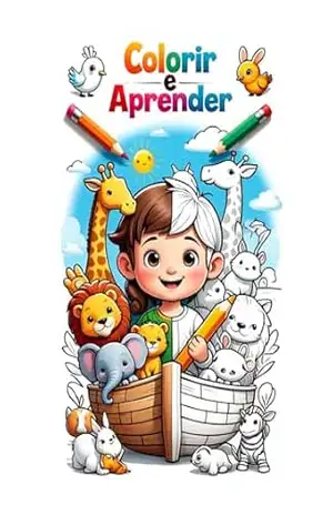 Capa do livro Colorir para Aprender - Gonçalves Gomes