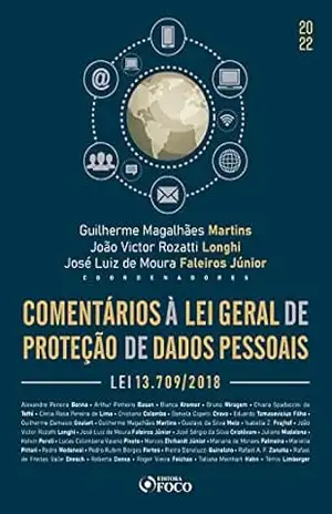 Capa do livro Comentários à Lei Geral de Proteção de Dados Pessoais: Lei 13.709/2018 - Guilherme Magalhães Martins