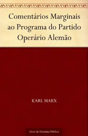 Comentários Marginais ao Programa do Partido Operário Alemão – Karl Marx