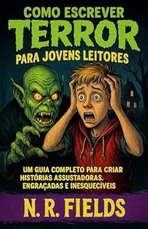 Capa do livro Como Escrever Livros de Terror para Jovens Leitores: Um Guia Completo para Criar Histórias Engraçadas, Assustadoras e Inesquecíveis - N. R. Fields