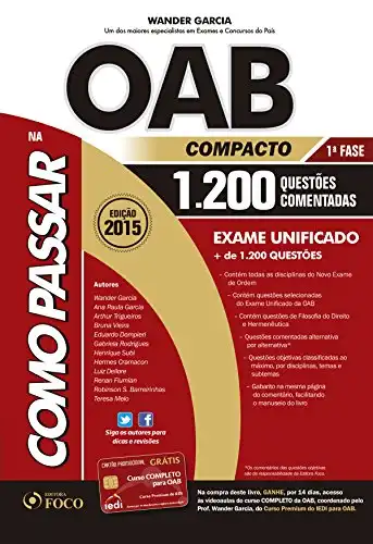 Baixar Como Passar – OAB Compacto – 2015: 1.200 Questões Comentadas pdf, epub, mobi, eBook