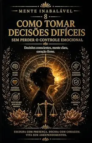 Como Tomar Decisões Difíceis: Sem perder o controle emocional (Mente Inabalável) – M F  RIBEIRO