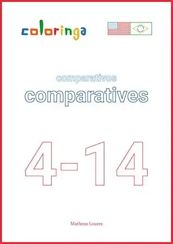 Baixar Comparativos em Inglês (4–14): Livros de Exercícios para Aprender Inglês em Casa – Coloringa pdf, epub, mobi, eBook
