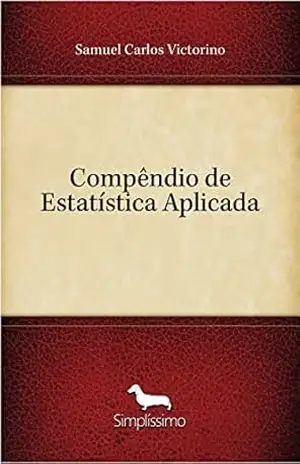 Capa do livro Compêndio de Estatística Aplicada - Samuel Carlos Victorino