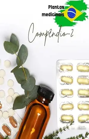 Capa do livro Compêndio Plantas Medicinais 2: Brasileiras (Saúde Natural) - Cid Abadio