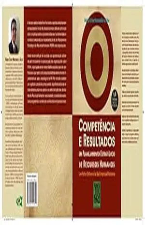Capa do livro Competência e Resultados em Planejamento Estratégico de Recursos Humanos - Mario Celso Marcondes e Silva