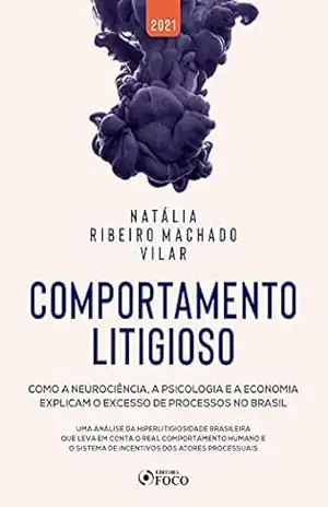 Capa do livro Comportamento litigioso - Natália Ribeiro Machado Vilar