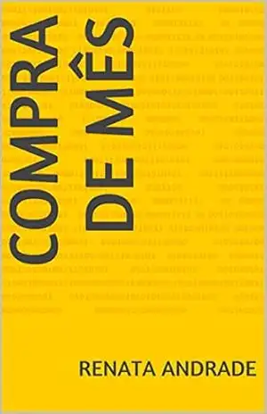 Capa do livro Compra de mês - Renata Andrade