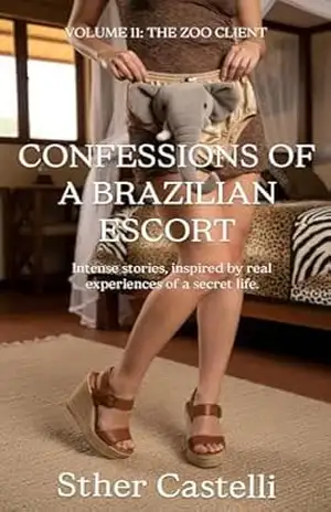 Capa do livro Confessions of a Brazilian Escort – Volume 11 – The Zoo Client: Intense stories, inspired by real experiences of a secret life - Sther Castelli
