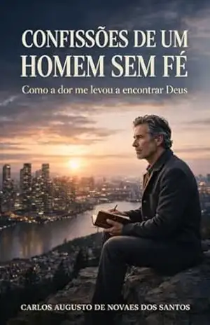 Capa do livro Confissões de um Homem Sem Fé: — Como a Dor Me Levou a Encontrar Deus - Carlos Augusto  De Novaes Dos Santos