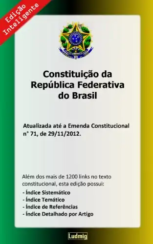Baixar Constituição da República Federativa do Brasil – Edição Inteligente pdf, epub, mobi, eBook